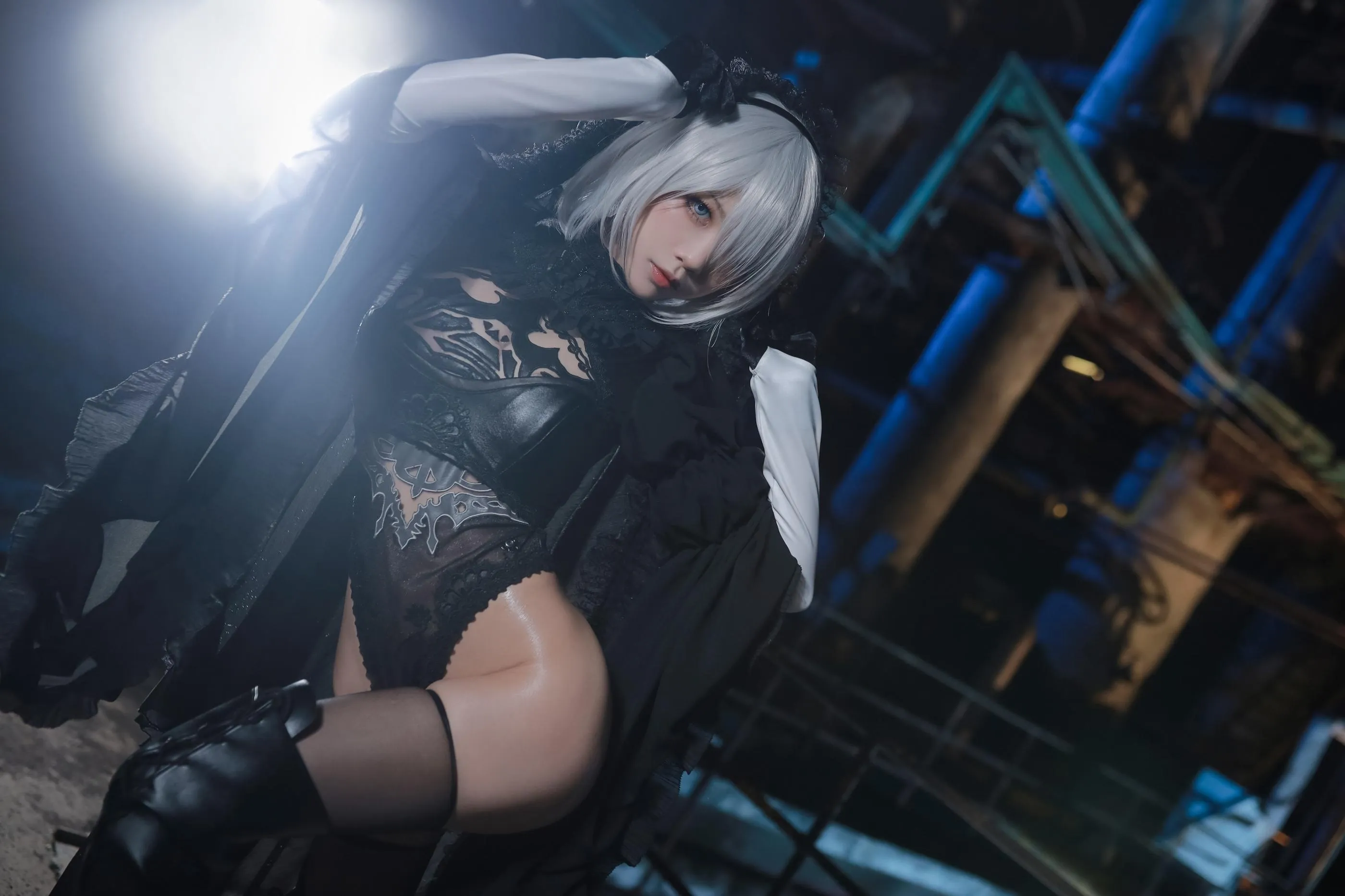 水淼Aqua – NO.39 -黑白2b [55P]插图6